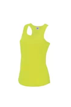 Just Cool Girlie Fit Sports Vest Tank Top