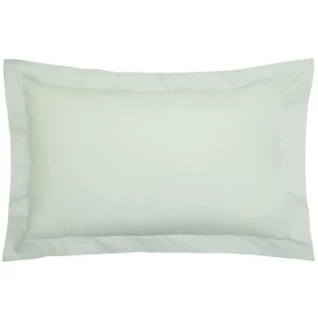 Bedeck of Belfast Bedeck of Belfast 200TC Pima Plain Dye Oxford Pillowcase - SAGE