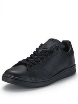 adidas Originals Stan Smith Mens Trainers, Black, Size 7, Men