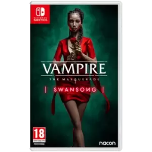 Vampire The Masquerade Swansong Nintendo Switch Game