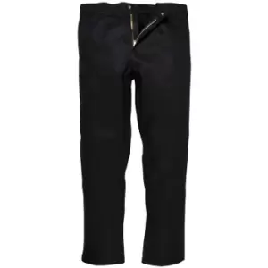 BZ30BKTM - sz M Bizweld Trousers - Black - Black - Portwest