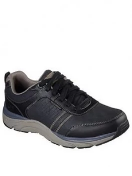 Skechers Sentinal Lunder Lace Up Shoes - Black, Size 9, Men