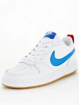 Nike Court Borough Low 2 Junior Trainers - White