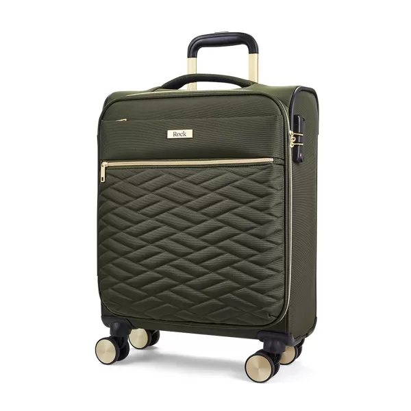 Rock Luggage Sloane ZW89201 Small Khaki Suitcase