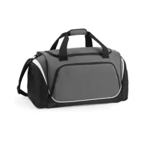 Quadra Pro Team Holdall / Duffle Bag (55 Litres) (Pack of 2) (One Size) (Graphite/Black/White)