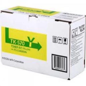 Kyocera TK570Y Yellow Laser Toner Ink Cartridge