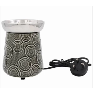 Ceramic Oil Burner By Lesser & Pavey (UK 3 Pin Plug)