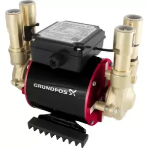 Grundfos STP B Twin Amazon Shower Pump 2.0 bar in Black Brass