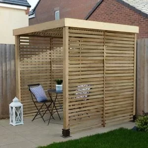 Forest Garden Square Pergola, (H)2045mm (W)1970mm