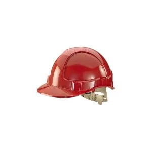 BBrand Comfort Vented Safety Helmet Red