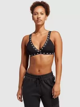 adidas Womens Every Day Bra - Light Support - Black, Size XS, Women