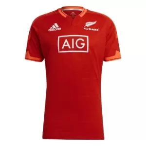 adidas New Zealand Rugby All Blacks Training Shirt Mens - Red