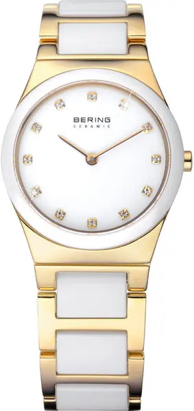 Bering Watch Ceramic Ladies - White BNG-122