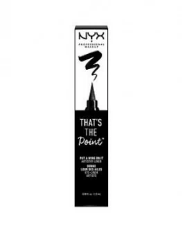 NYX Professional MAKEUP Thats The Point Eyeliner Put a Wing on It Black Women