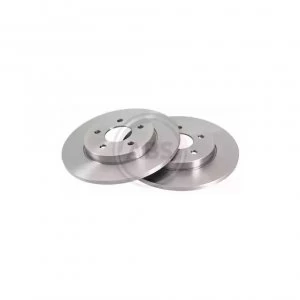 Rear Pair (2x) of Brake Disc A.B.S. 17116