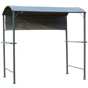 Alfresco Metal Frame Outdoor Canopy, black