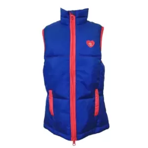 Hy Childrens/Kids Thelwell Collection Race Gilet (7-8 Years) (Cobalt Blue/Magenta)