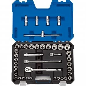 Draper Expert 41 Piece 1/2" Drive Hex Socket Set Metric and Imperial 1/2"