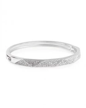 Jon Richard Silver Pyramid Bangle