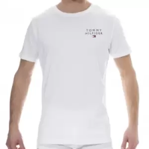 Tommy Hilfiger Embroidered Logo T-Shirt - White XL