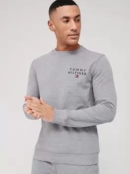 Tommy Hilfiger Lounge Sweatshirt - Grey, Size XL, Men