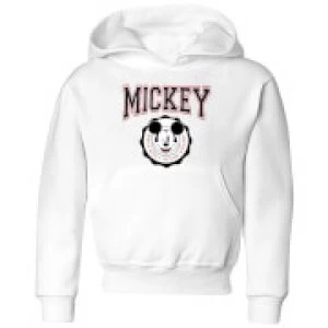 Disney Mickey New York Kids Hoodie - White - 11-12 Years