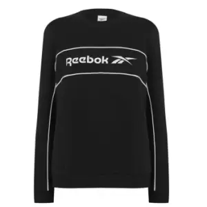 Reebok CI F Linear Crew Sweatshirt Mens - Black