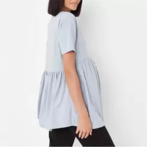 Missguided Maternity Smock Top - Blue