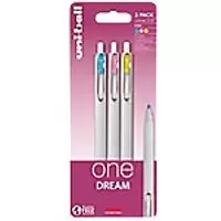 Uni-ball Ballpoint Pen 238212721 Assorted 0.35mm Pack of 3