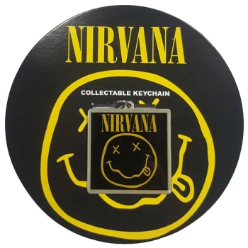 Nirvana - Smiley Collectable Keychain