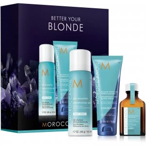 Moroccanoil Better Your Blonde Set