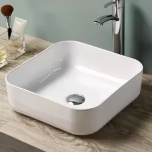 Square Small Countertop Basin 385mm - Dover