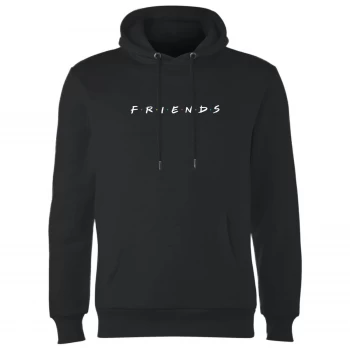 Friends Logo Hoodie - Black - XL