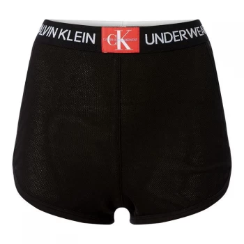 Calvin Klein Logo Badge Shorts - BLACK