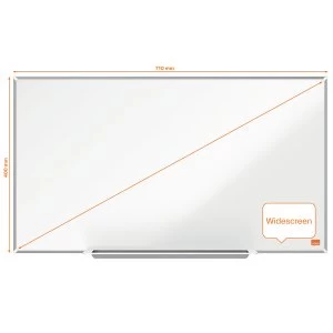 Nobo Impression Pro 710x400mm Widescreen Nano Clean Magnetic Whiteboar