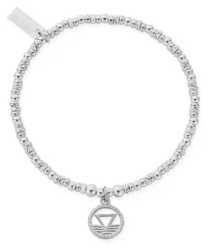 ChloBo Sparkle Disc Water Bracelet Sterling Silver Jewellery