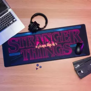 Stranger Things Arcade Logo Desk Mat