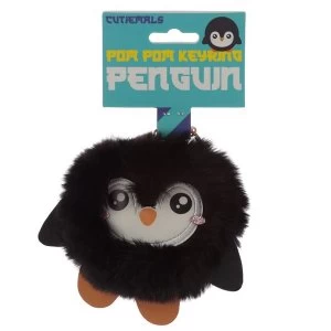 Cutiemals Penguin Pom Pom Keyring