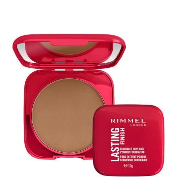 Rimmel London Lasting Finish Compact Foundation 10g (Various Shades) - 011 Caramel