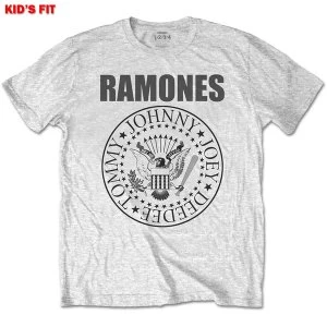 Ramones - Presidential Seal Kids 11 - 12 Years T-Shirt - Grey