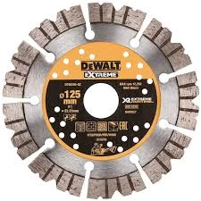 DEWALT Extreme Runtime 125mm Diamond Blade For Wall Chaser 125mm