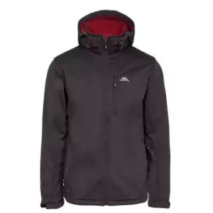 Trespass Mens Maynard TP75 Softshell Jacket (XS) (Dark Grey Marl)