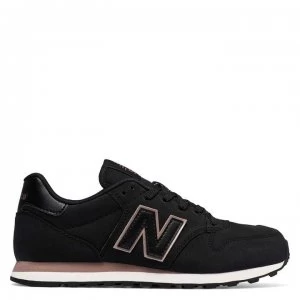 New Balance 500 Trainers - Black/Pink