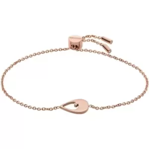 Kariana Rose-Tone Stainless Steel Station Bracelet