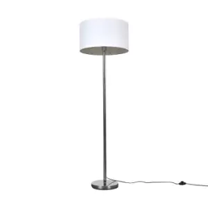 Charlie Silver Floor Lamp