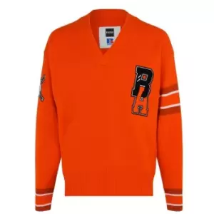 Boss x Russell Athletic Krassev Cardigan - Orange