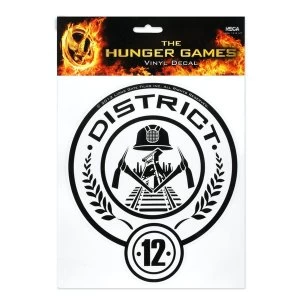 Hunger Games - District 12 Laptop Sticker