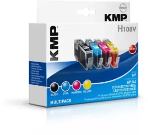 KMP H108V ink cartridge 4 pc(s) CMYK