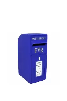 Blue Scottish Post Box