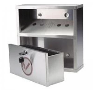 Sterling Ash Bin Wall Mount Steel Sb041s